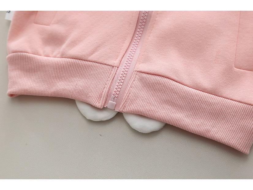 Spring 2025 Fashion: Girls' Sporty Two-Piece Sweatshirt Set