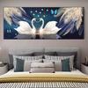 5d Diamond Painting Full Diamond Living Room Modern Entrance Bedroom Light Luxury Swan Lake Cross-stitch 2024 New Diamond Embroidery