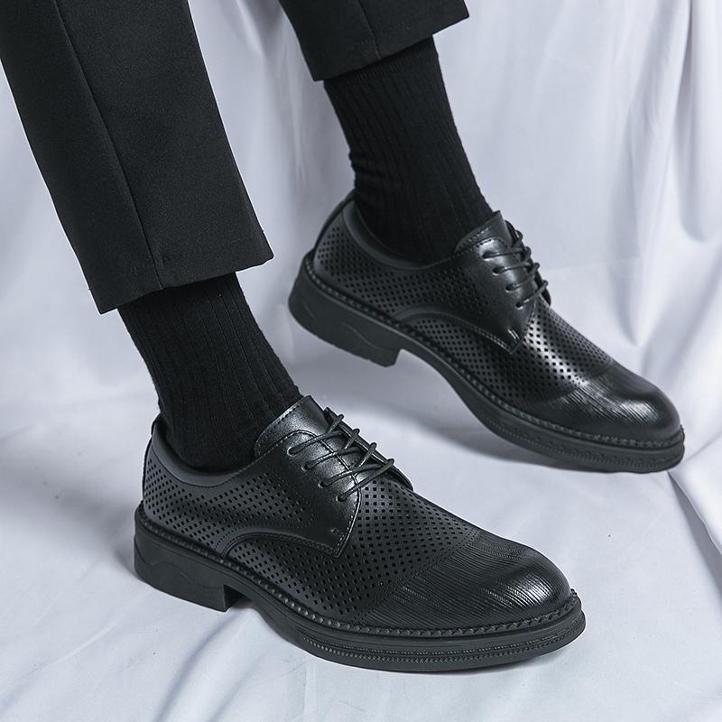 Летняя мужская обувь, черные кожаные туфли для мужчин, оксфорды, мужская обувь для свадебной вечеринки, офиса, бизнеса, zapatos de hombre