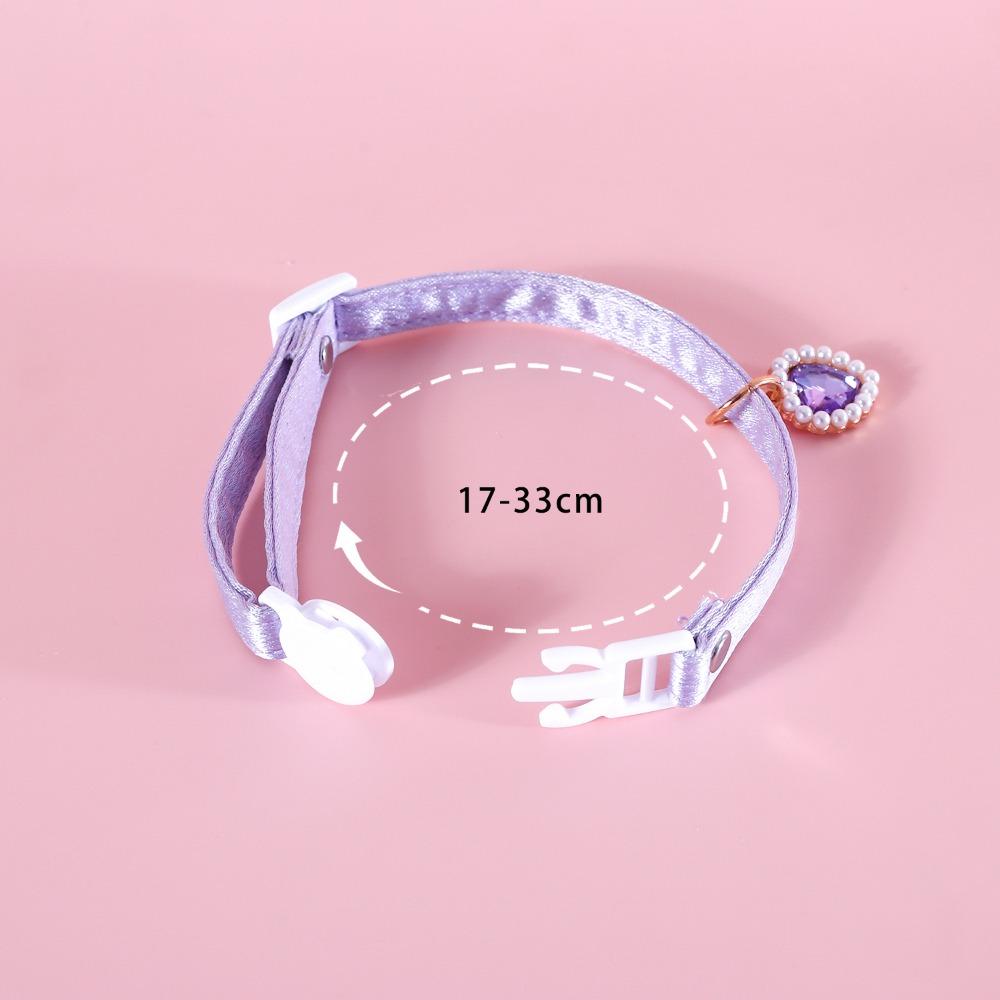 Bowknot Pet Collar Heart Pendant Cats Bow Tie Creative Cat Collars Pets Accessories