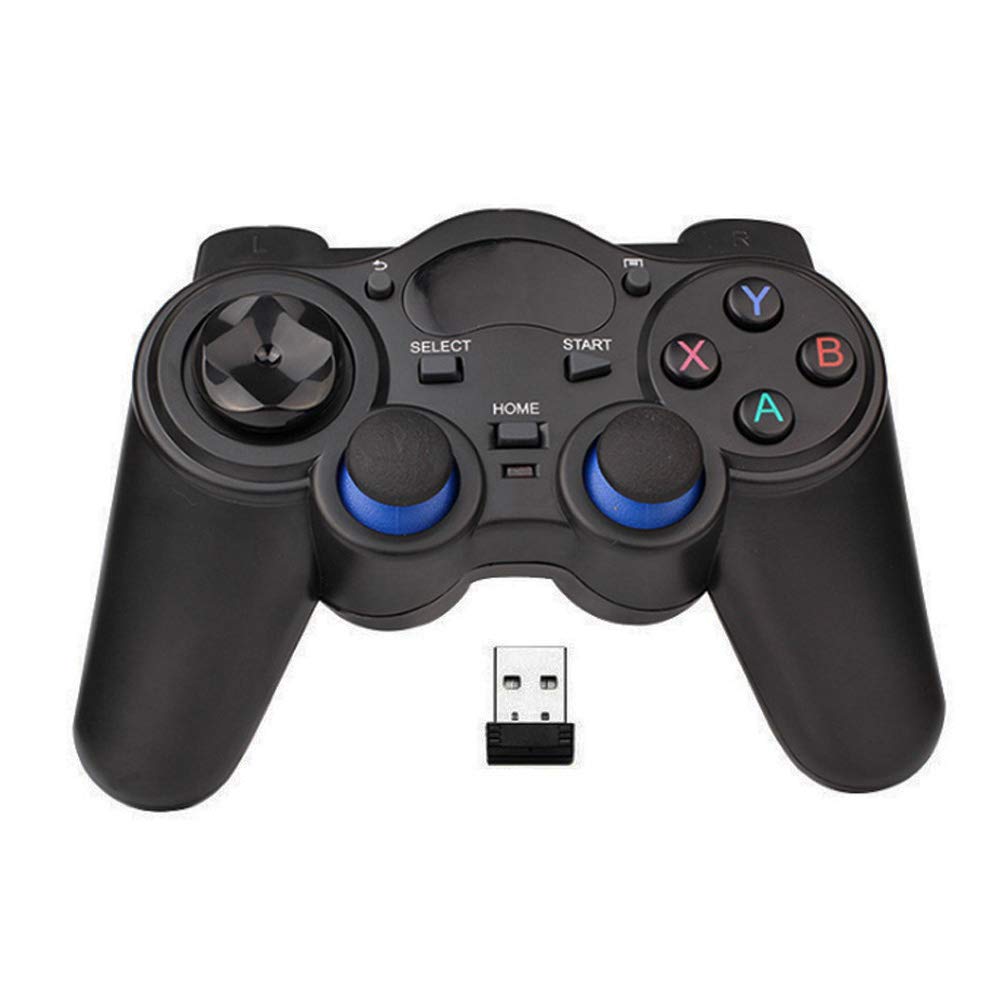 Wireless Gamepad Controller TV Joystick with USB Game Pad Receiver for PC/Laptop Computer(Windows XP/7/8/10) & PS3 & Android