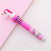 10 Colors In 1 Presse Cartoon Unicorn Gel Pen Colorful 0.5mm Ballpoint Pens for Student Stationery