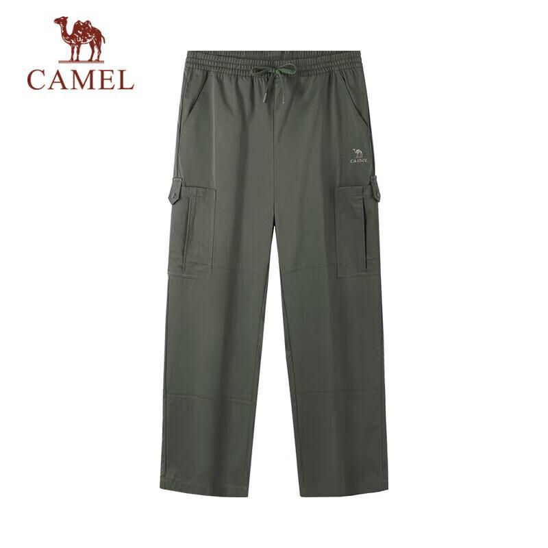 Camel Водоотталкивающие прямые брюки-карго для улицы