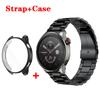 Чехол + ремешок для Amazfit GTR 4 Чехол TPU Full Cover Bumper Soft Shell Чехлы из нержавеющей стали Ремешок для браслета GTR4