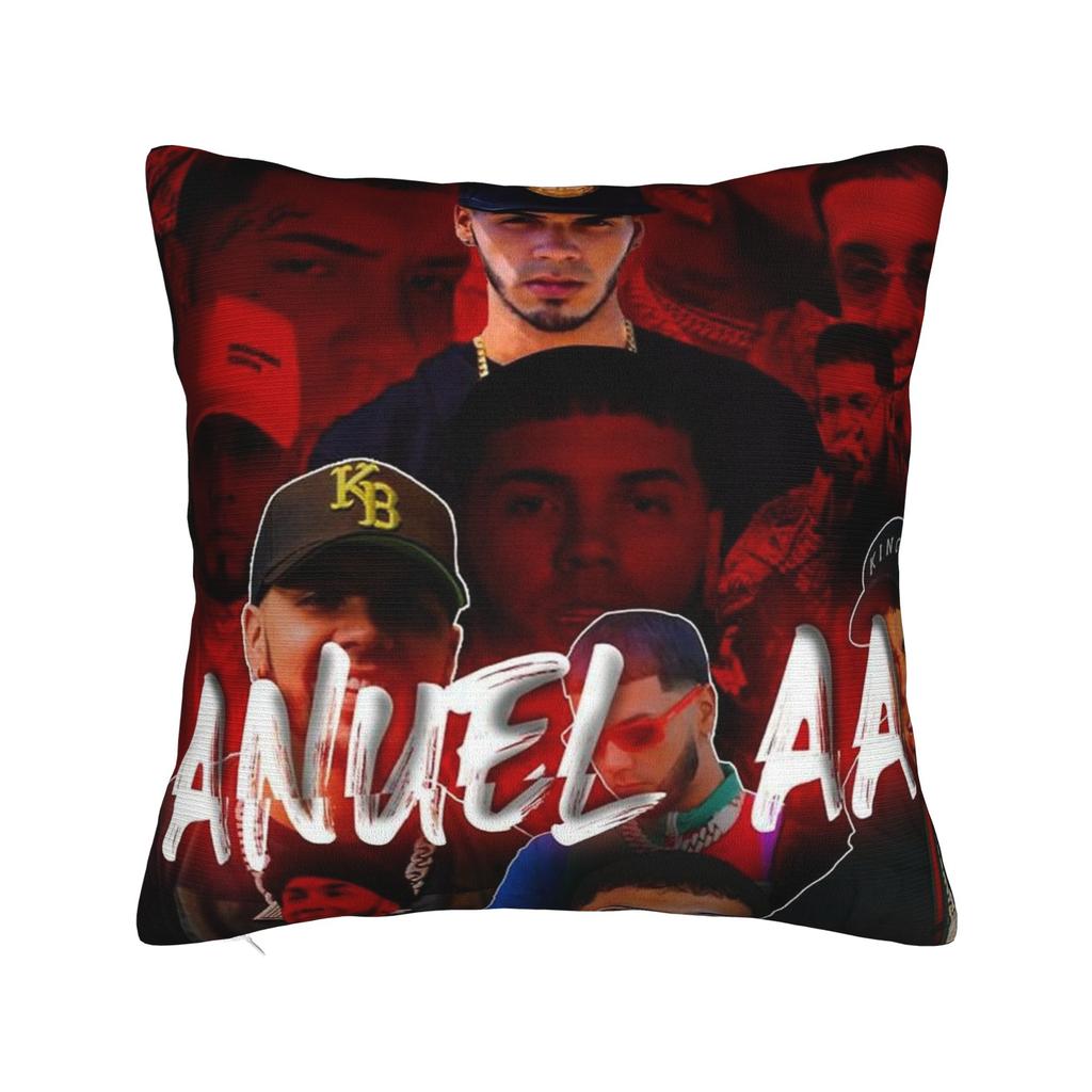 Pillow Cover Anuel AA Vintage Pillow Case For Living Room Chair Pillowcases