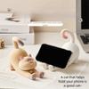 Resin Cat Phone Stand Multi-functional Cat Desk Lazy Bracket  Desk Tablet Phone