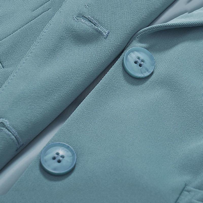 Однотонный профессиональный костюм, женский весенне-осенний темпераментный формальный комбинезон, куртка + брюки