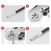 Ferrule Crimping Tool Kit, Self-adjustable Ratchet Wire Crimping Tool Crimper Plier Set,for Connectors Wire End Ferrules
