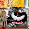 240Gm2 Beach Please Outdoor Customize Your Name Blanket Comfortable Soft Lightweight Allseason Multipurpose Blanket For Travel Camping Picnics Sofa