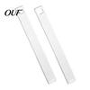Handmade Jewelry Crafting Tools 1 Pair Acrylic Polymer Clay Depth Guide, 2/3/4/5/6mm Pottery Rolling Pin Transparent Guide Thickness Ruler for