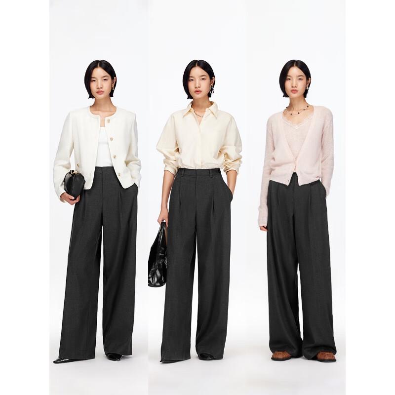 VEROMODA Intellectual Wide-Leg Suit Trousers