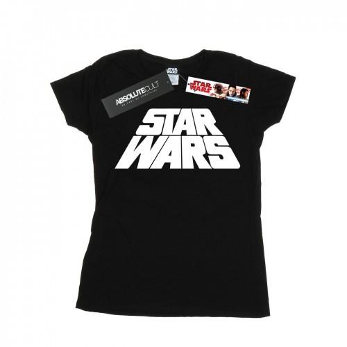 Star Wars Womens/Ladies Retro Logo Cotton T-Shirt