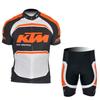 Mens KTM Short Sleeve Bib Cycling Suit Kids Skating Triathlon One Piece