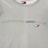 Tommy Hilfiger 90-е Сделано в США Старая футболка с коротким рукавом XL серый Мужская Б/У