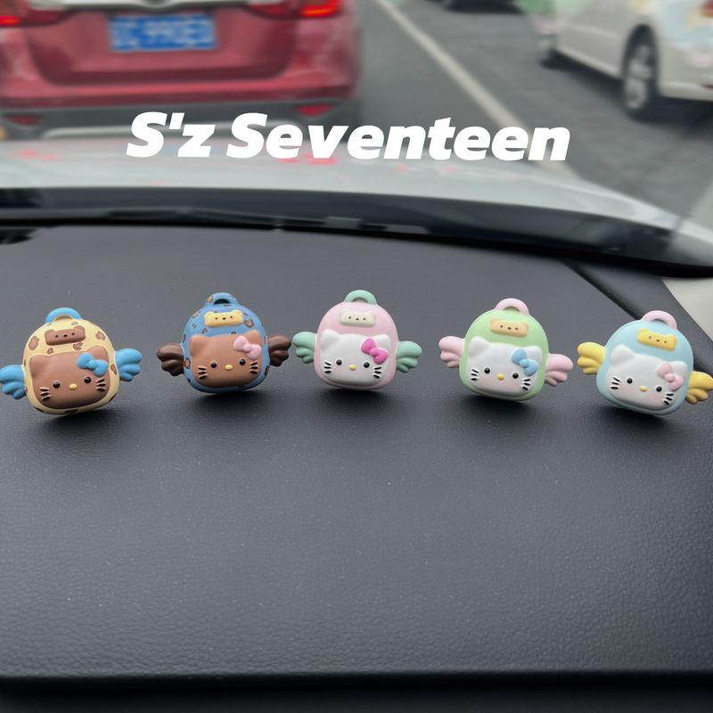 Hello Kitty Cat Car Air Vent Aroma Diffuser Clip, Cute Car Decoration, New Car Gift