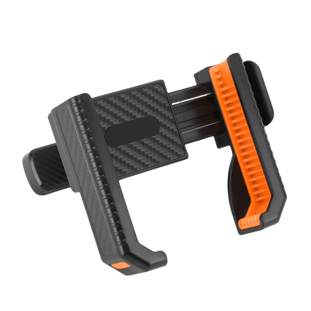 Cart Magnetic Phone Holder 360 Degree Adjustable Gym Magnetic Phone Mount for 4.5 7 Inch Smartphone Orange