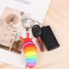 Toys Key Ring Caterpillar Keyring Finger Slug Snail Caterpillar Key Chain Caterpillar Keychain
