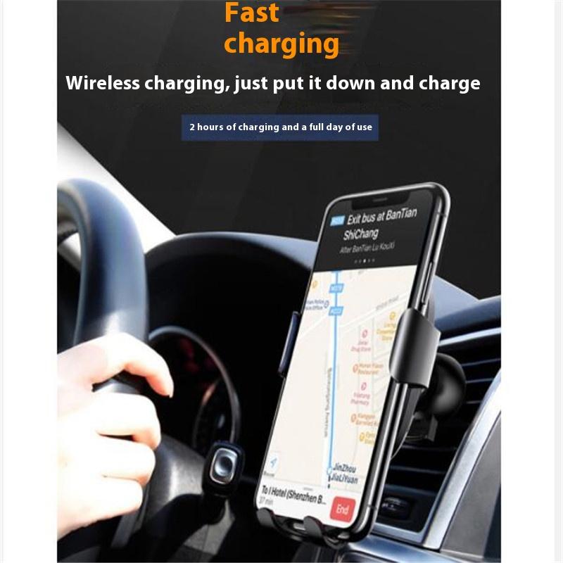 Автомобильное беспроводное зарядное устройство с датчиком гравитации, автомобильное вентиляционное отверстие, держатель для мобильного телефона, зарядка, автомобильное беспроводное зарядное устройство 15 Вт