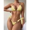 Европейский и американский сексуальный раздельный купальник бикини с цепочкой