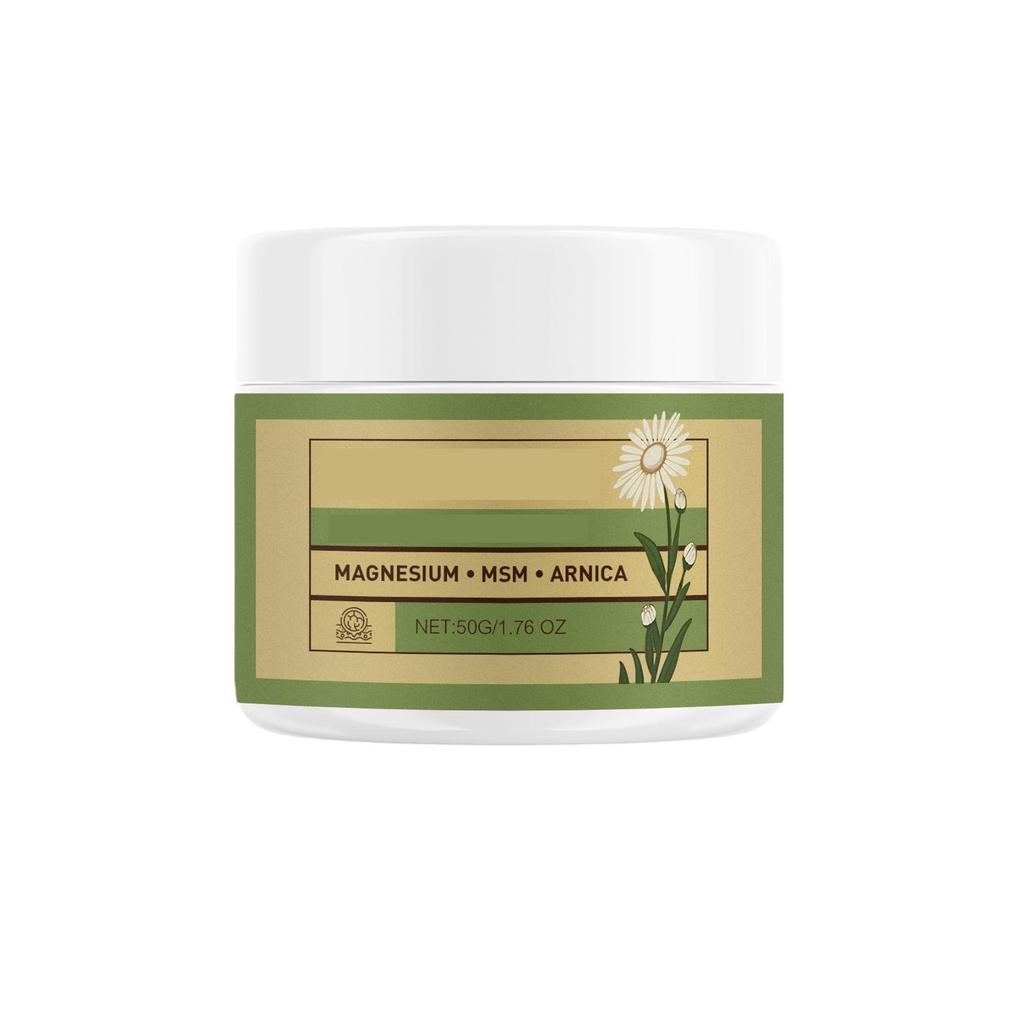 Plant essence body care cream has a soft and smooth texture and is easy to apply. Daily full body massage soothes the skin 50g