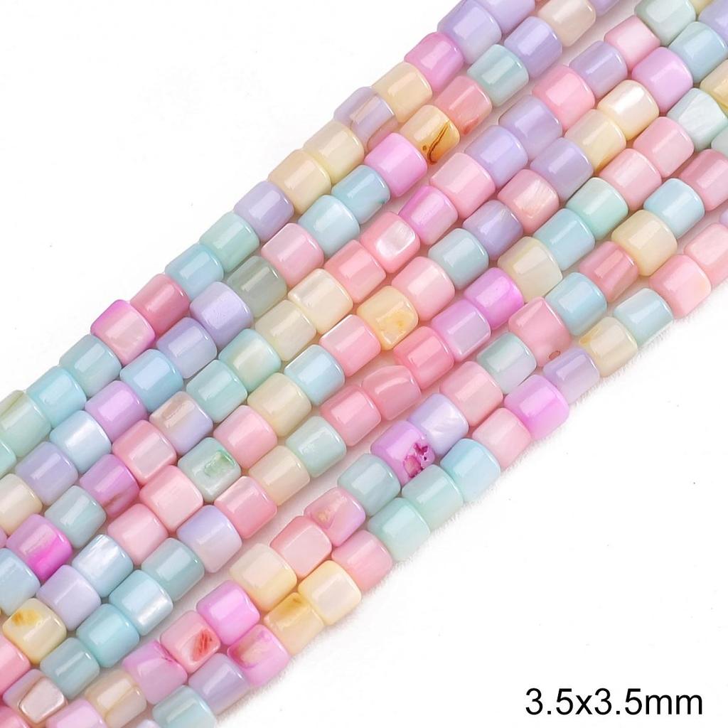 Natural Seashell Moon Round Star Beads For DIY Necklace Bracelet Earrings Jewelry Making