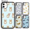 Krajews Dachshund Sausage Dog Beautiful Soft Phone Case For iPhone 14 5 6s 7 8 Plus XR XS 11 12 13 Pro Max Samsung S21 S22ultra