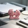 Высококачественный Мягкий Декоративный Дисплей 3D-печатная Скульптура Головы Целующейся Пары, Белая Современная Арт-Статуя, Романтический Подарок на Годовщину для Гостиной Спальни,