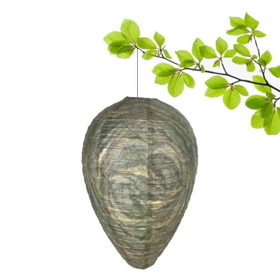 Осиное гнездо-приманка, подвесной сдерживающий пчелы бумажный фонарь, 22*28 см, приводной пчелиный улей, вихревая ткань, экологически чистая нержавеющая сталь, домашний сад