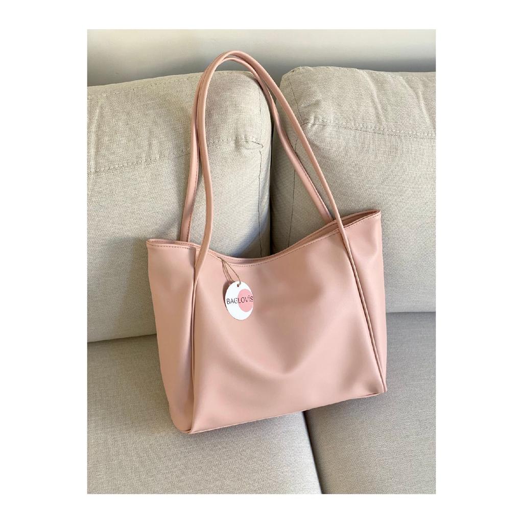Large Size Soft Leather Women's Bag
