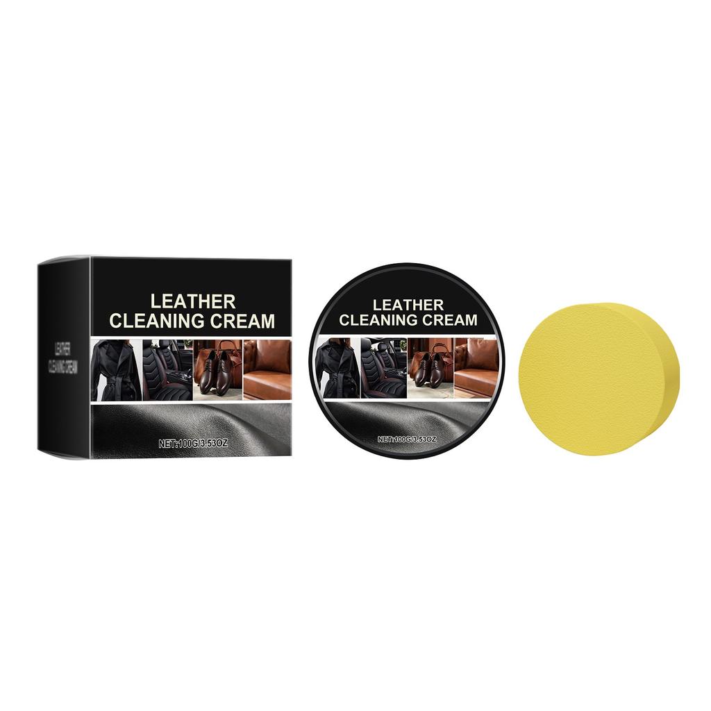 Leather Cleaning And Care Cream Deeply Nourishes And Repairs Scratches Suitable For Leather Bags, Furniture, Car Seats And High-end Maintenance
