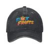 Blox Fruits Игровое Видео Бейсболка Наряды для Мужчин Женщин Регулируемые Тракерские Кепки