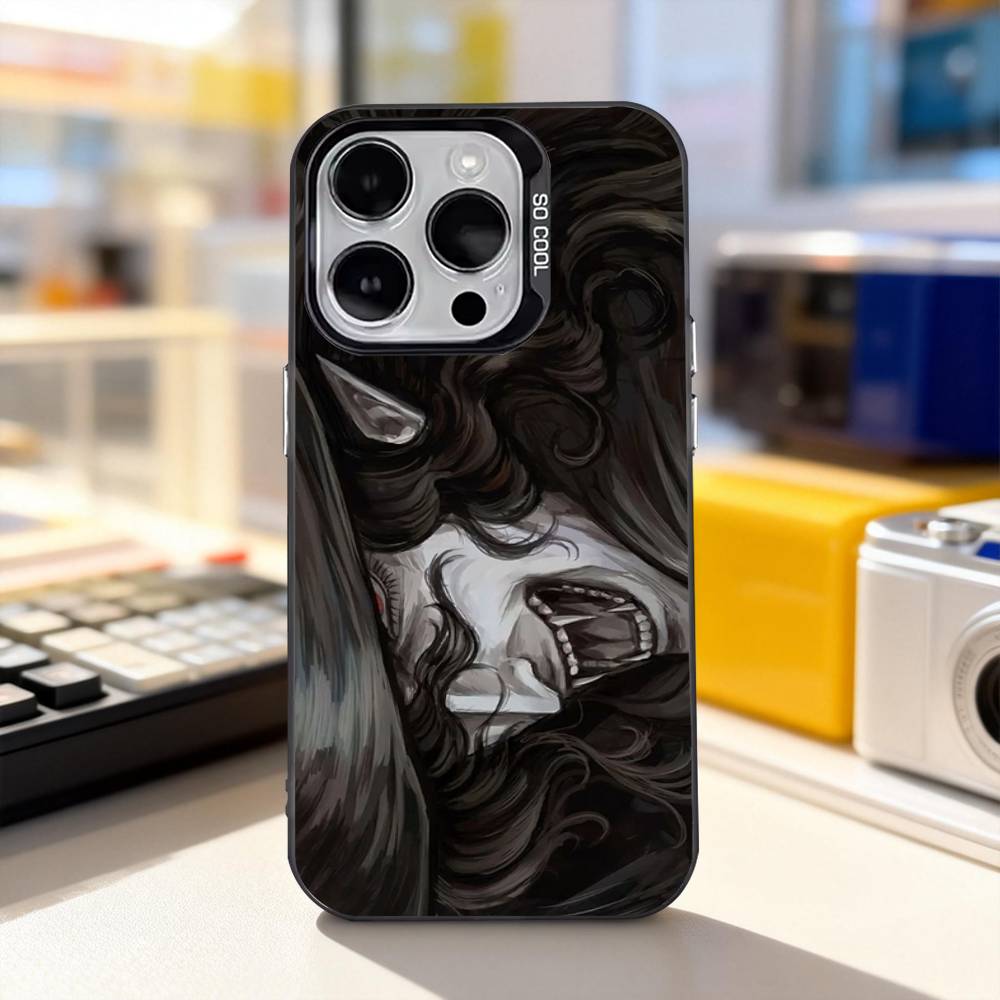 Чехол для телефона с рисунком из комиксов «Вампир H-Hunter D» для iPhone 11, 12, 13, 14, 15, 16, 17, Pro, Max, Plus, E, Air, Mini, IMD, матовый черный
