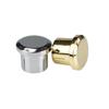 Gold Plated RCA Plug Caps Brass Dust Proof Cap Insulation Socket Protect Cover Caps  Audio