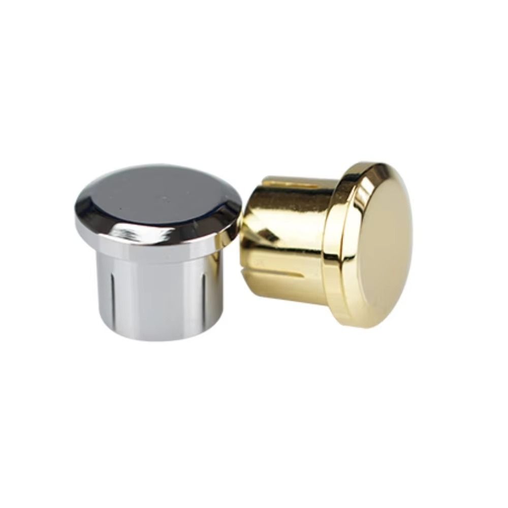 Gold Plated RCA Plug Caps Brass Dust Proof Cap Insulation Socket Protect Cover Caps Audio