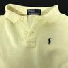 Polo by Ralph Lauren винтажная футболка-поло мужская S-M бежево-желтая 70-80-х(ИСПОЛЬЗОВАЛ)
