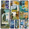 Чехол для телефона Samsung Galaxy S24 S23 S22 Ultra S20 S21 FE 5G S10 S9 Plus S10E S8 S7 Edge Мягкий чехол Звездное небо искусство Ван Гога