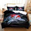 3D Ornamental Fish Bedding Set Animal Down Duvet Cover Pillowcase 2/3 Birthday Gift DE135 * 200 Boy Room Full Size Quick Drying Soft Home Textile