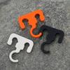 Tent Rope Hook, Multifunction Outdoor Camping Hook, Secure Fit Durable Hiking Accessories, for Tent Ropes Clotheslines Canopy