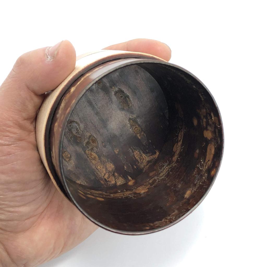 Кольцо-тубус Fujiki Denshiro Shoten 3 цвета, чайница, простая кожа 37241, диаметр, высота 8,2 см, 7,8 см