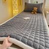 Cozy Milk Velvet Blanket Mat For Home Use - Soft Winter Bed Pad For Dorm Students, Single Size, Fleece Mattress Topper