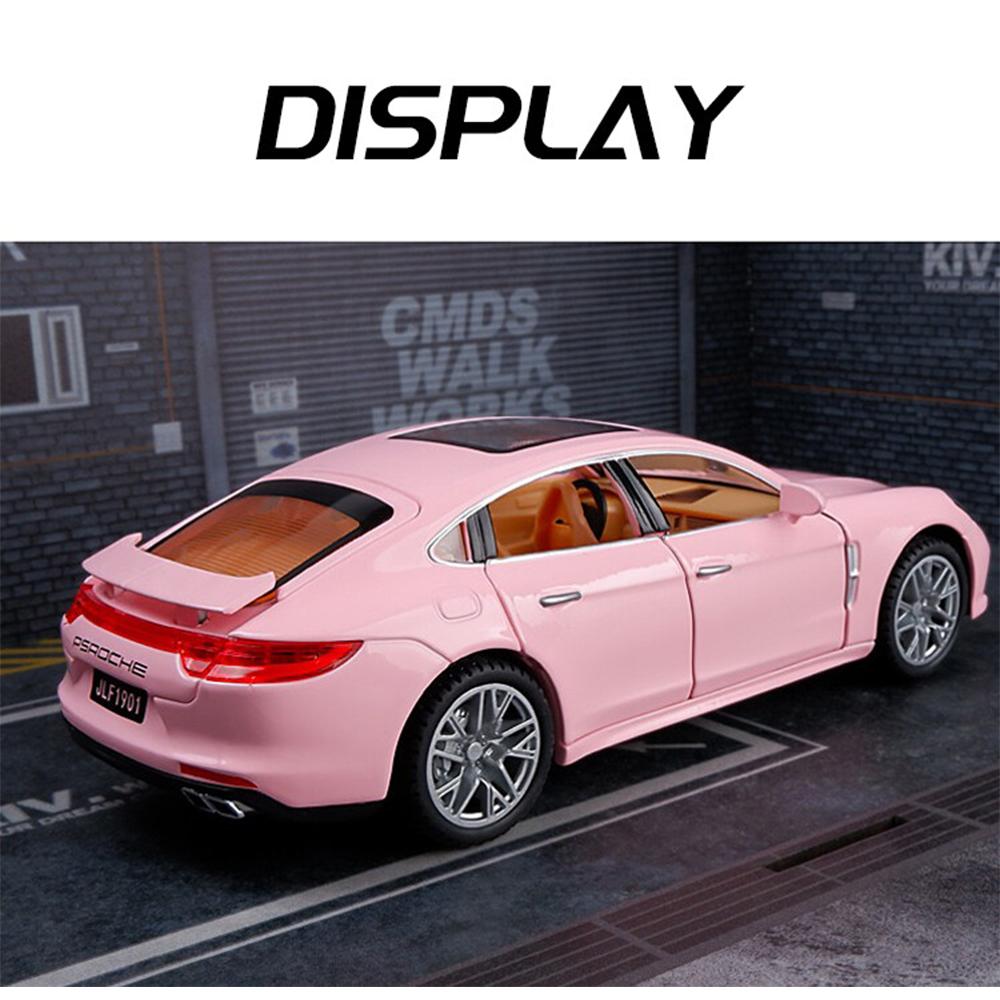 Масштаб 1/24 Panamera, модель автомобиля из сплава, световой и звуковой эффект, литой автомобиль, игрушки для мальчиков, детские игрушки, подарок на день рождения, детские игрушки, автомобиль, коллекция игрушек для мальчиков