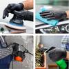 50PCS Nitrile Gloves Disposable Black Diamond Washing Gloves for Car Auto Household Cleaning Kitchen Beauty Salon Working Gloves