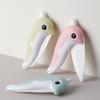 Cute Cartoon Ceramic Cutter Plastic Handle Folding Fruit Knife Kitchen Kids Auxiliary Knives Mini Portable Sharp Knife Peeler
