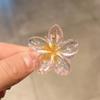 Plumeria Candy Color Fairy Hair Clip - Elegant Shark Clip Accessory