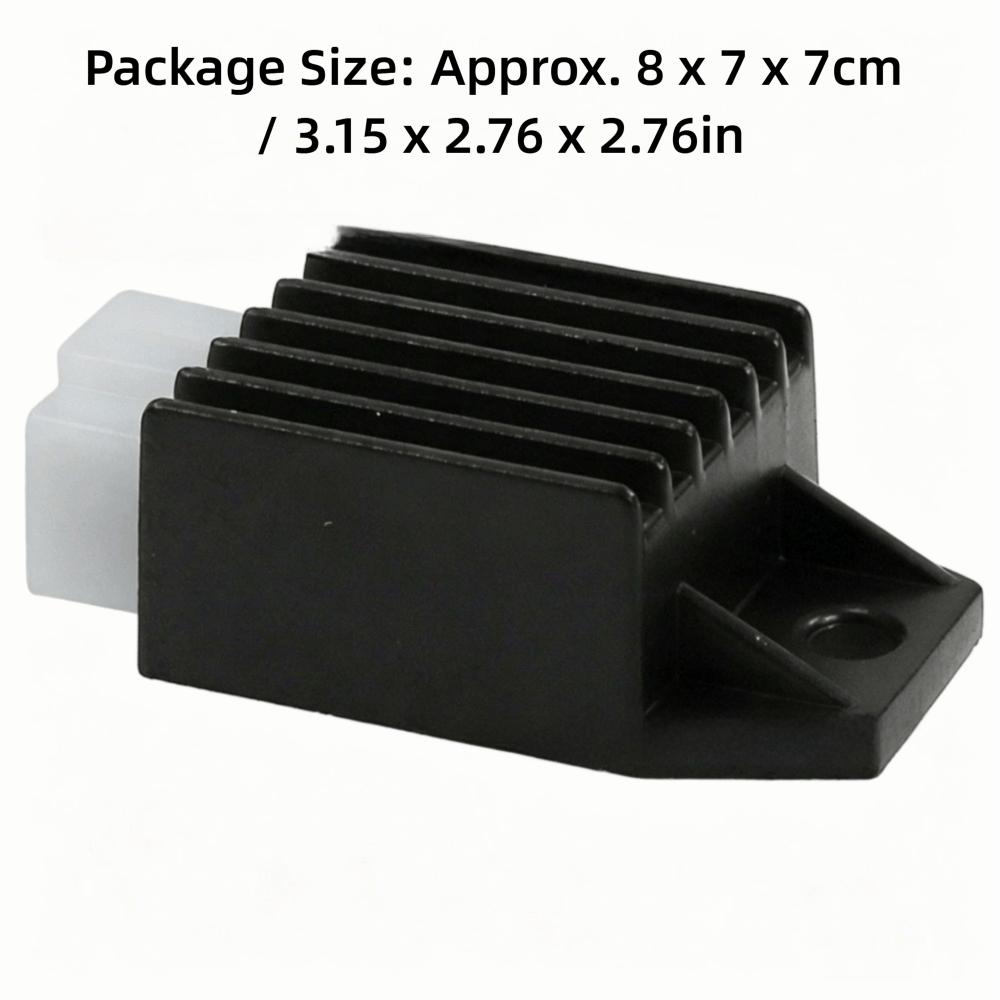 4-Pin Motorcycle Rectifier Half-Wave Scooter Rectifier Durable ATV Rectifier Regulator For Scooter