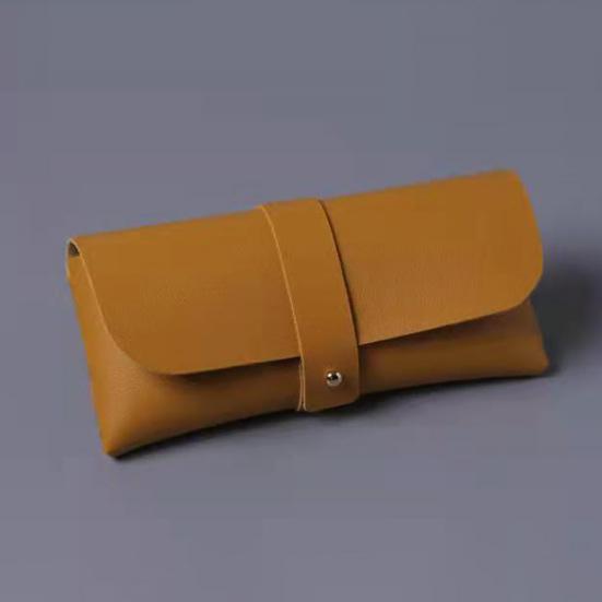 Футляр для очков, устойчивый к царапинам, большой емкости, экономящий место, с мягкой флокированной подкладкой, защитный пылезащитный чехол для солнцезащитных очков из искусственной кожи, ежедневная поставка