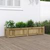 VidaXL Planter 150x31x31 Cm Impregnated Pine Wood 837482