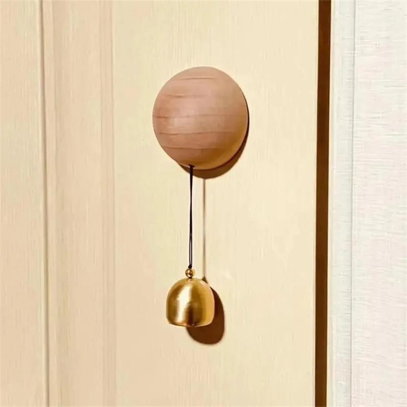 Magnetic Wood Doorbell Chime - Wood Wind Chime, Shopkeepers Door Bell, For Door Opening, Business Doorbell, Doorbell Ornament
