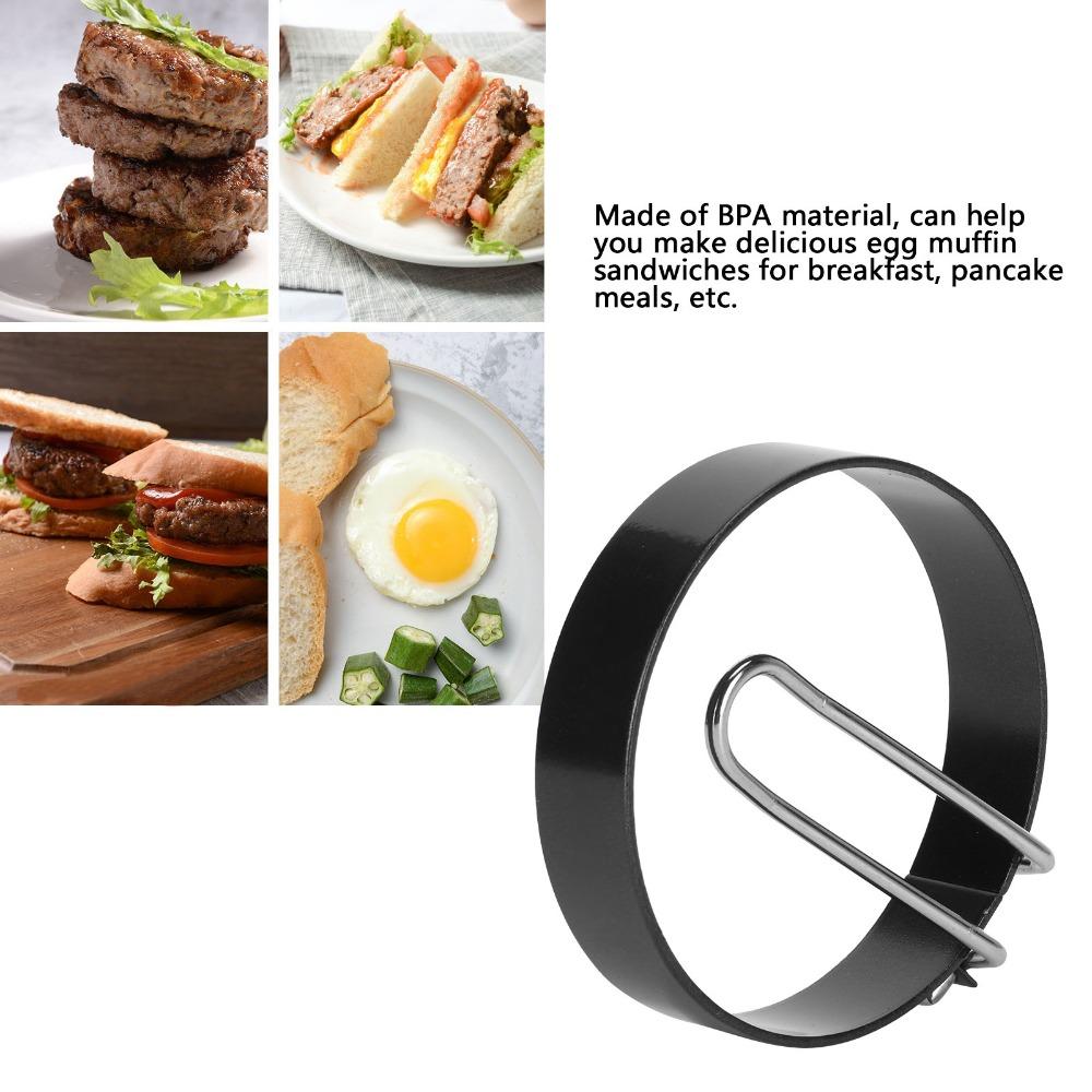 Nonstick Coating Omelette Mold Stainless Steel Pancake Shaper Frying Pan Griddle