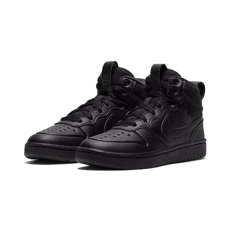 Nike Court Borough Mid 2 Boot Детские кроссовки Черные Детские кроссовки BQ5442-001